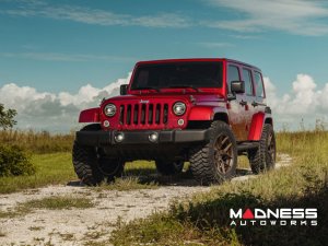 Jeep Wrangler JK Custom Wheels - HF-5 by Vossen - Satin Bronze